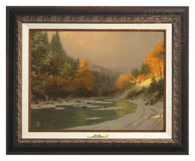 Autumn Snow - Canvas Classic (Aged Bronze Frame)