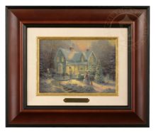 Blessings of Christmas - Brushwork (Burl Frame)