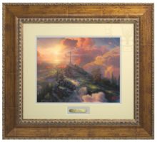 Cross, The - Prestige Home Collection (Antiqued Gold Frame)