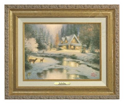 Deer Creek Cottage - Canvas Classic (Gold Frame)