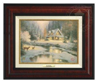 Deer Creek Cottage - Canvas Classic (Burl Frame)
