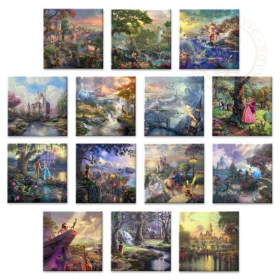 Disney Ultimate Collection (Set of 14 Wraps) - 14" x 14" Gallery Wrapped Canvas