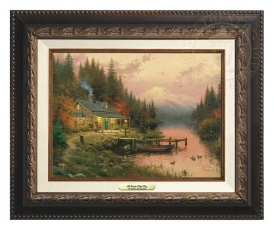 End of a Perfect Day, The - Canvas Classic (Aged Bronze Frame)