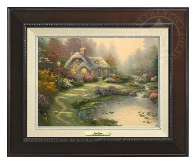 Everett's Cottage - Canvas Classic (Espresso Frame)