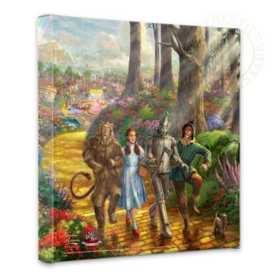 Follow The YELLOW BRICK ROAD - 14" x 14" Gallery Wrapped Canvas
