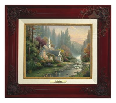 Forest Chapel, The - Canvas Classic (Brandy Frame)