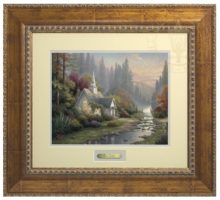 Forest Chapel, The - Prestige Home Collection (Antiqued Gold Frame)