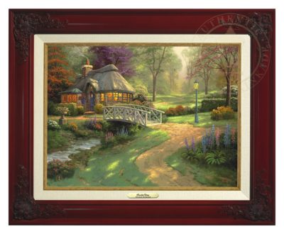 Friendship Cottage - Canvas Classic (Brandy Frame)