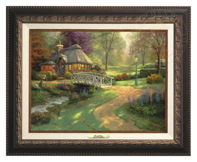 Friendship Cottage - Canvas Classic (Aged Bronze Frame)