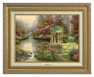 Garden of Prayer, The - Canvas Classic (Gold Frame)