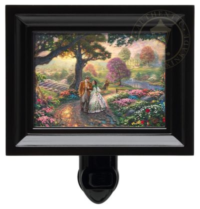 Gone With The Wind - Nightlight (Black Frame)