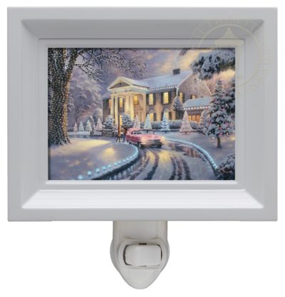 Graceland Christmas - Nightlight (White Frame)