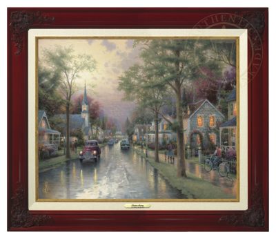 Hometown Morning - Canvas Classic (Brandy Frame)