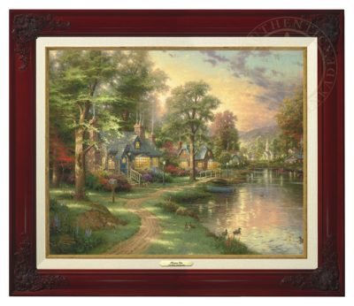 Hometown Lake - Canvas Classic (Brandy Frame)