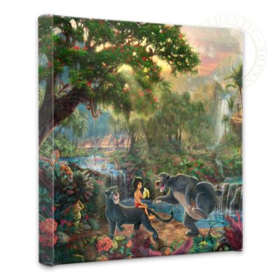 Jungle Book, The - 14" x 14" Gallery Wrapped Canvas