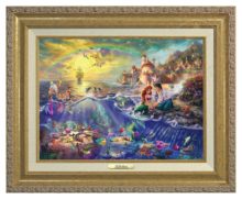 Little Mermaid, The - Canvas Classic (Gold Frame)