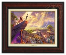 Lion King, The - Canvas Classic (Burl Frame)