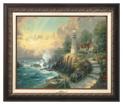 Light of Peace, The - Canvas Classic (Aged Bronze Frame)