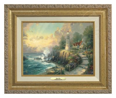 Light of Peace, The - Canvas Classic (Gold Frame)