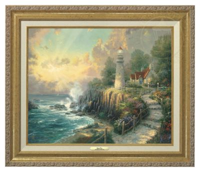 Light of Peace, The - Canvas Classic (Gold Frame)