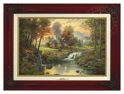 Mountain Retreat - Canvas Classic (Brandy Frame)