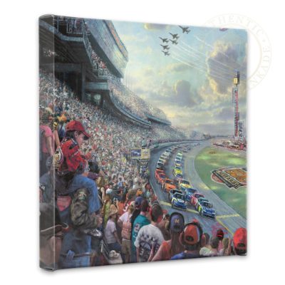 NASCAR Thunder - 14" x 14" Gallery Wrapped Canvas