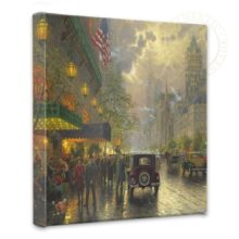 New York, Fifth Avenue - 14" x 14" Gallery Wrapped Canvas