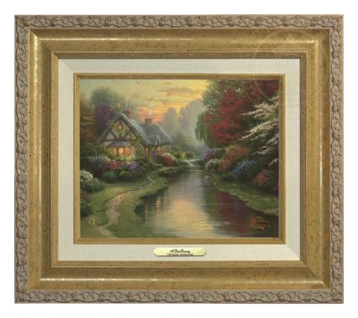 Quiet Evening, A - Canvas Classic (Gold Frame)