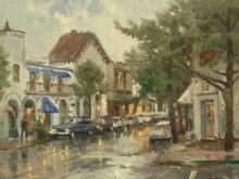 Rainy Day in Carmel