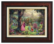 Sleeping Beauty - Canvas Classic (Burl Frame)