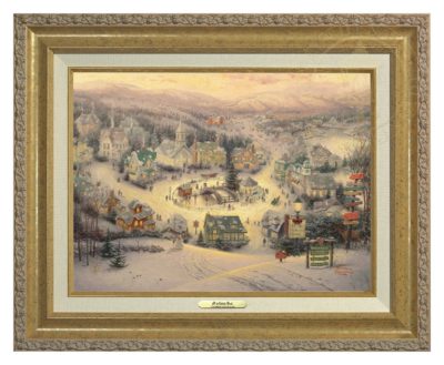 St. Nicholas Circle - Canvas Classic (Gold Frame)