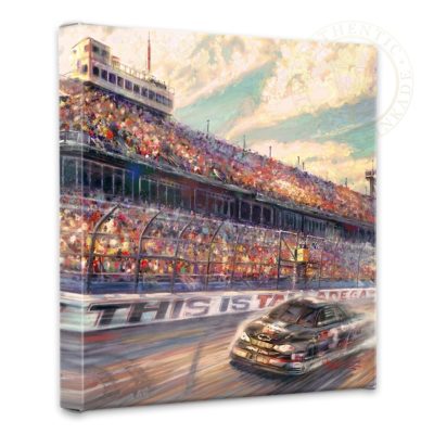 This is Talladega - 14" x 14" Gallery Wrapped Canvas