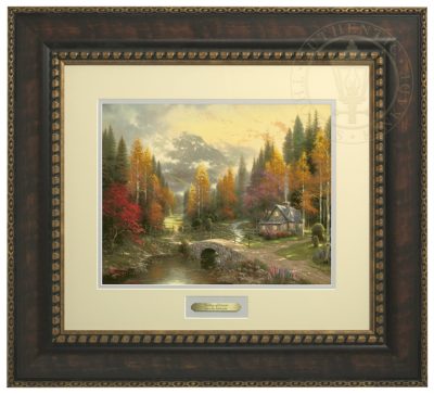 Valley of Peace, The - Prestige Home Collection (Bronzed Gold Frame)