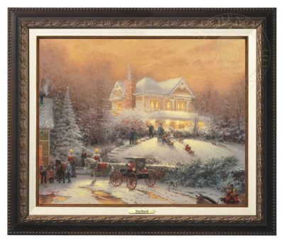 Victorian Christmas II - Canvas Classic (Aged Bronze Frame)