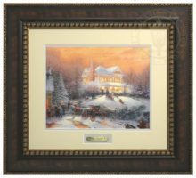 Victorian Christmas II - Prestige Home Collection (Bronzed Gold Frame)