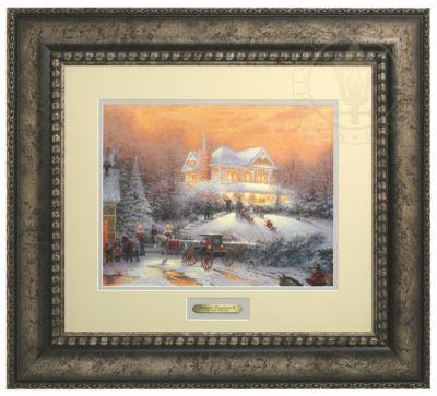Victorian Christmas II - Prestige Home Collection (Antiqed Silver Frame)