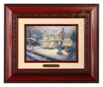 Victorian Christmas III - Brushwork (Brandy Frame)