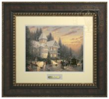 Victorian Christmas - Prestige Home Collection (Bronzed Gold Frame)