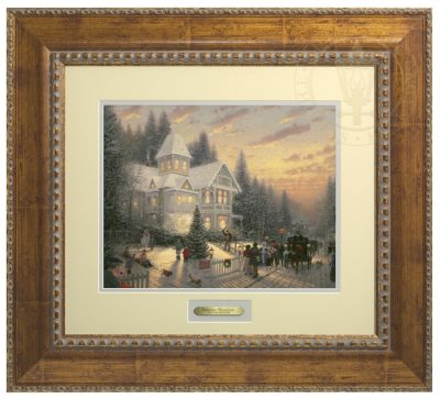 Victorian Christmas - Prestige Home Collection (Antiqued Gold Frame)