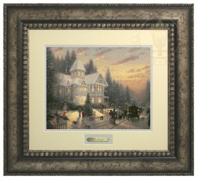 Victorian Christmas - Prestige Home Collection (Antiqed Silver Frame)