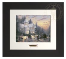 Victorian Christmas - Modern Home Collection (Espresso Frame)