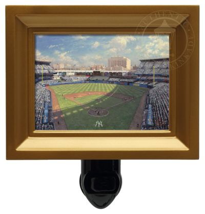 Yankee Stadium - Nightlight (Gold Frame)
