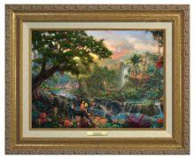 Jungle Book , The - Canvas Classic (Gold Frame)