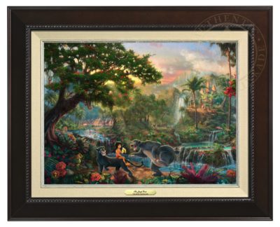 Jungle Book , The - Canvas Classic (Espresso Frame)