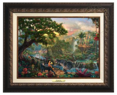 Jungle Book, The - Canvas Classic (Aged Bronze Frame)