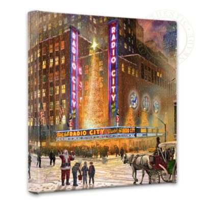 Radio City - 14" x 14" Gallery Wrapped Canvas