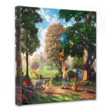 Winnie the Pooh I - 14" x 14" Gallery Wrapped Canvas