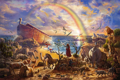 Zac Kinkade Noah's Ark - Thomas Kinkade Gallery New York New Jersey