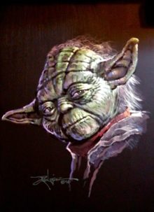 Yoda by Rodel Gonzalez