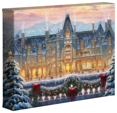 Christmas at Biltmore® - 8" x 10" Gallery Wrapped Canvas